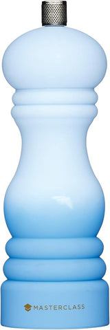 MasterClass Pepper Mill or Salt Grinder Blue Ombré, 17 cm New but few scuffs around the mill