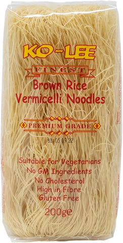 Ko-le Brown Rice Vermicelli 200 g, best before 04/26