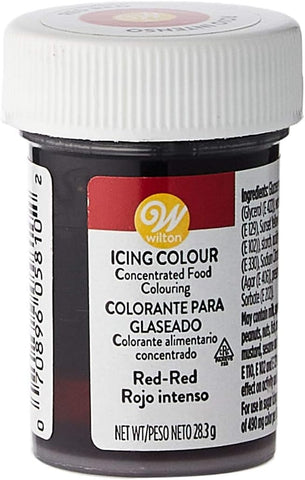 Wilton Red Red Gel Icing Colour, 28.3 g- best before 06/24