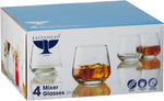 Ravenhead Majestic Set of 4 Mixer Glasses 31 cl, condition new, scruffy box
