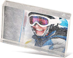 Adventa Glitterblox, Takes 101 x 152mm or 4 x 6 Print- new but small chip out of plastic on back