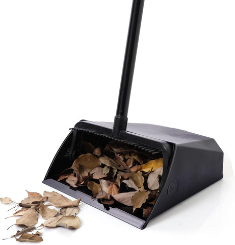 Eyliden Upright Dust Pan with Comb Teeth, New but open, scruffy box, resealed