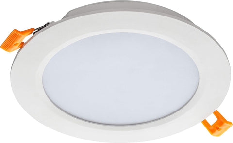 SEBSON® Recessed Ceiling Light 240V, Ø118x24mm, condition new, open, scruffy box
