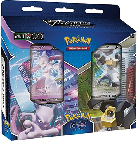 Pokémon TCG: Pokémon GO V Battle Deck Bundle - Mewtwo vs. Melmetal, open box but the contents are brand new