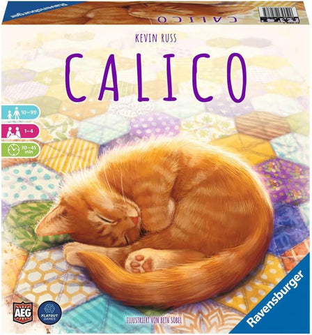 Ravensburger Calico, New but open scruffy box, GERMAN version
