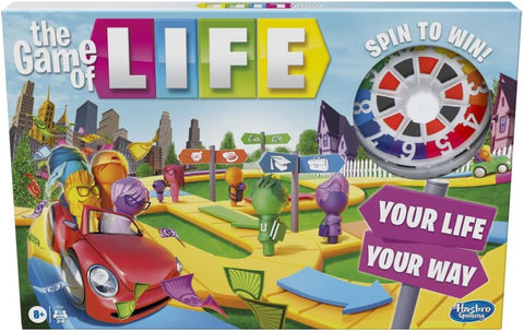 Hasbro Gaming The Game of Life, new but scruffy box