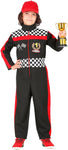Widmann Formula 1 Driver Overall Childs Costume, size 140 (8-10YO) condition new, scruffy packaging