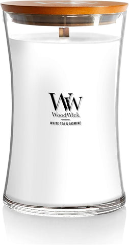 WoodWick Large Hourglass Scented Candle - new but scruffy box