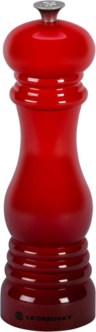 Le Creuset Classic Adjustable Salt Mill Grinder, 40g, 21 cm, Cerise new