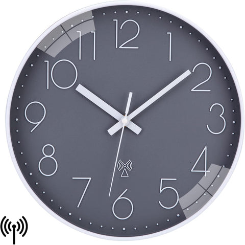 NESIFEE Radio-Controlled Wall Clock, condition new, no original packaging, no battery