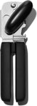 OXO Good Grips Soft Handled Tin Opener, Stainless Steel- Black/Silver- new