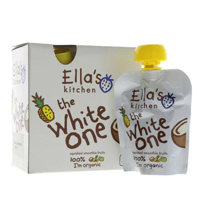 Ella's Kitchen | The White One - Multi Pack | 4 X 90G- best before 11/24- (ref E133)