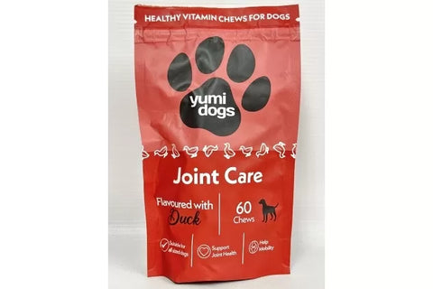 Yumi Dogs Joint Care - Duck Flavoured, 60 Chews, best before 07/24