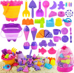 Elovien Beach Sand Toys for girls , new but scruffy box