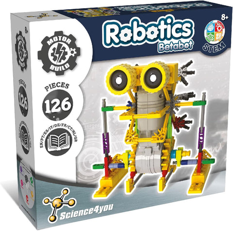 Science4you - Betabot Robot Building Kit, new condition, open, scruffy box (Ref TT77)
