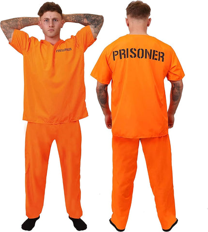 Adults Prisoners Convict Costume – XX-Large -  refurbished  (ref tt148)
