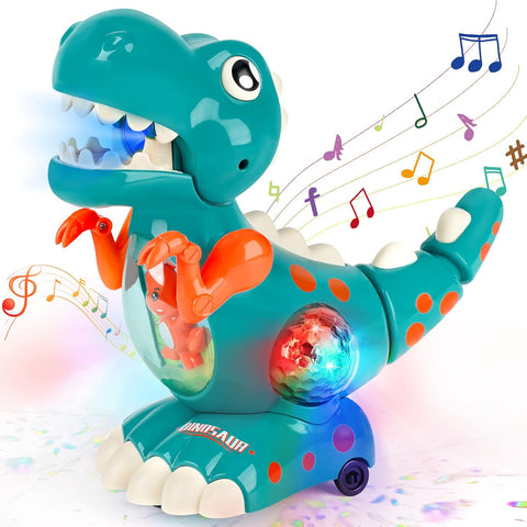 DINORUN Baby Toys Crawling Walking Dinosaur, Used- very good, assembled, open, scruffy box