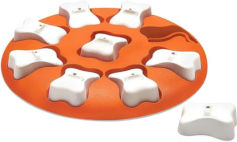 Outward Hound Nina Ottosson Dog Smart Orange Interactive Treat Puzzle Dog Toy (Ref E261)