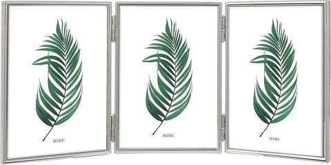 Inov8 Framing Silver Plated Picture Frame for 3 Photos, New but open, scruffy box