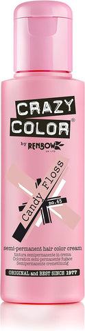 Renbow Crazy Color Semi Permanent Hair Color Cream Candy Floss No.65 100ml,