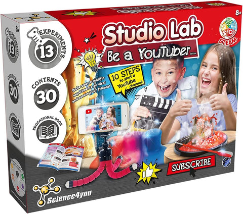Science 4 You, Be A Youtuber, Studio lab