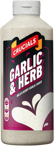 Crucials Garlic And Herb, 500ml- best before 10/25