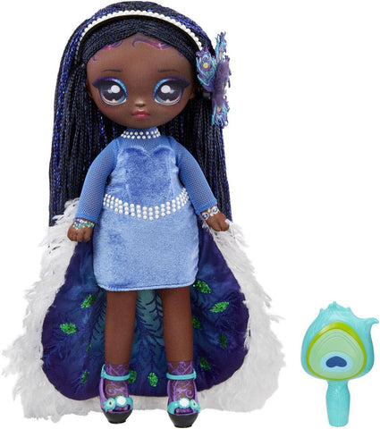 Na Na Na Surprise Teens Series 3 - QUEENIE FEATHER, new but open-scruffy box