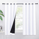 PONY DANCE 100% Blackout Curtains, New but no original packaging, some dirt marks on one curtain