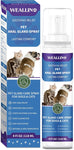 WEALLIN Anal Gland Spray for Dogs Cats, 4.06 FL OZ, expiry date 13/10/26, dented box