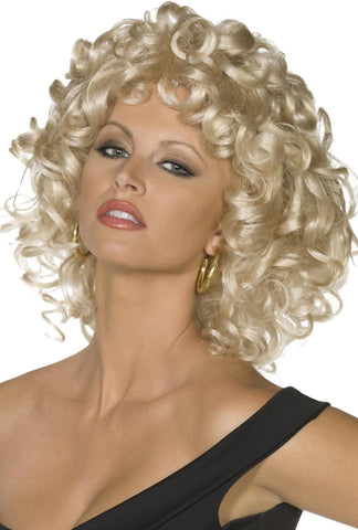 Smiffys Grease Sandy Wig, New but open, scruffy box