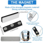 15 Pairs Badge Holder Magnets, 40 * 13mm, New, open , scruffy box