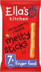Ella's Kitchen Strawberry & Apple Melty Sticks 5 x 16g- best before 23/04/25