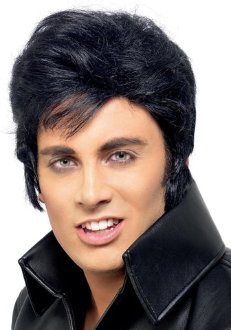 Smiffys Elvis Wig for Adults, New but scruffy box