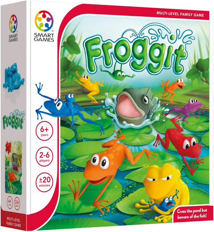 Smart Games - Froggit, condition used-acceptable, board broken (Ref TT77)