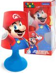 LEXIBOOK Cordless Mini Bedside Lamp Nintendo, Used- very good, tested, few surface scratches, scruffy box