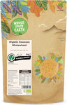 Wholefood Earth Organic Couscous Wholewheat 3 kg- best before 10/25