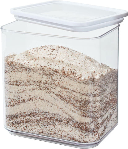 iDesign Ecozen Pantry Kitchen Organiser 2.38L, 16.51/12.45/15.24 cm, condition new, scruffy packaging