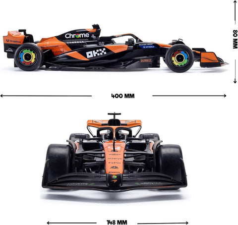 McLaren F1 RC Car MCL38, New but battery is missing so untested, open box
