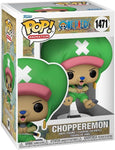 Funko POP! Animation: One Piece - Tony Tony Chopperemon , new condition , open ,damaged box