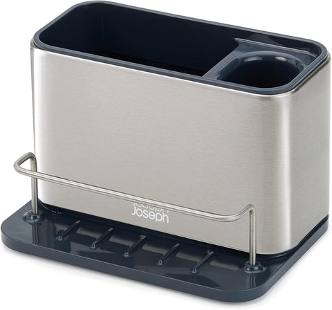 Joseph Joseph Surface Stainless-Steel Caddy Sink Area Organiser, Sponge Holder - Silver- new but missing original box