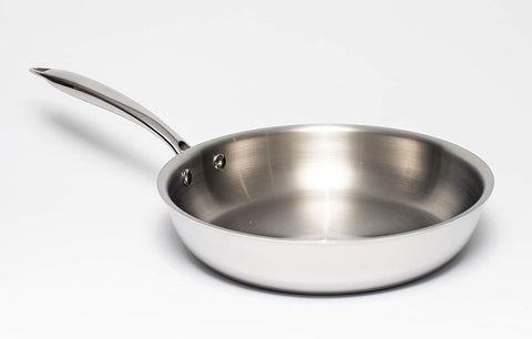 Zinel Tri-Ply Stainless Steel Frying Pan, 20cm, condition new, no packaging, little rust marks on the bottom (outside)