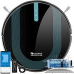 Proscenic 850T Robot Vacuum Cleaner with Mop, Black, used- very good, tested, open, scruffy box