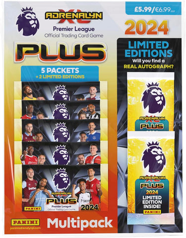 Panini Premier League 2024 Adrenalyn XL PLUS Multipack, Mixed, brand new sealed but the packs are loose