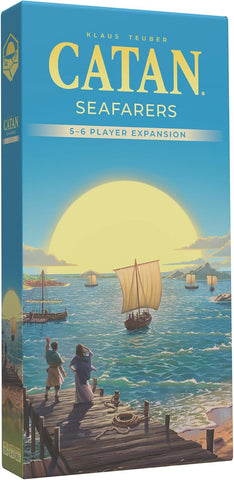 CATAN Seafarers 5-6 Player Expansion 6th Edition, New but missing 1 green ship