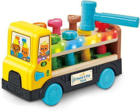 LeapFrog Pound & Pop Truck, Interactive Toy, New but missing original packaging and instructions