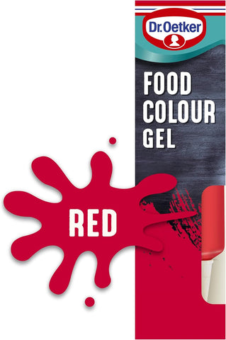 Dr. Oetker Red Food Colour Gel, 15ml- best before 07/24