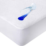 Sunshine Comforts 100% Cotton Waterproof Fitted Mattress Protector 183X203 cm, New, no original packaging