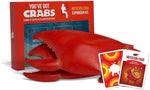 Exploding Kittens You've Got Crabs, used acceptable condition , MITTENS ONLY , cards missing , open box