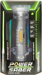 Power Saber: Green, 30" LED Energy Blade, Used- very good, few small marks, requires batteries, scruffy original box