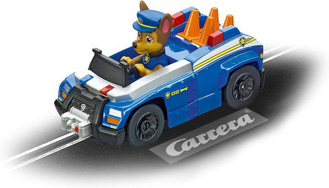 Carrera 20065023 FIRST Slot Car Paw Patrol-Chase, Blue, New but damaged box